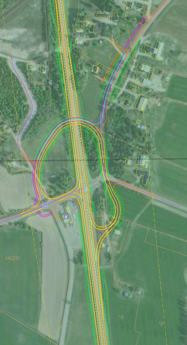 Gnarp norra Ny trafikplats med