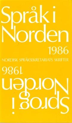Sprog i Norden Titel: Forfatter: Kilde: URL: Isländska språkbyrån Baldur Jónsson Sprog i Norden, 1986, s. 65-68 http://ojs.statsbiblioteket.dk/index.
