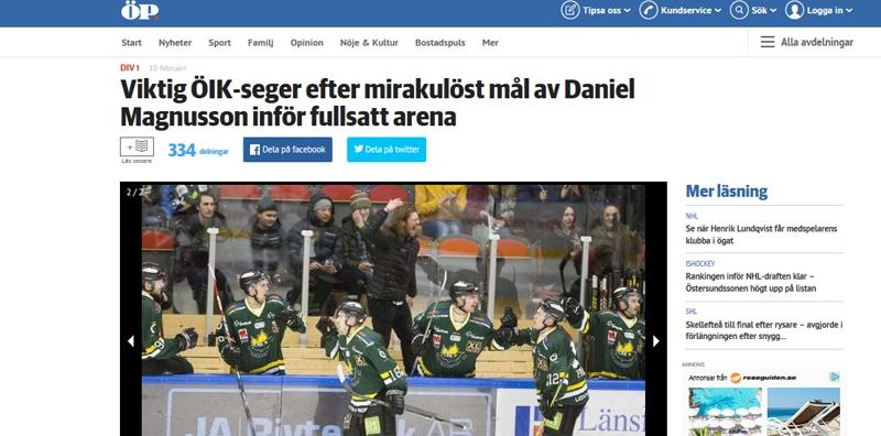 ÖIK bevakas i samtliga kanaler i