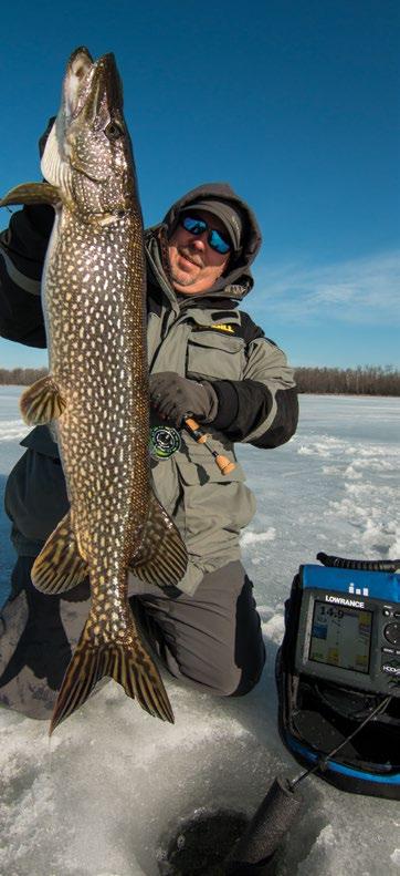 elektroniktillbehöret för fiske året runt.