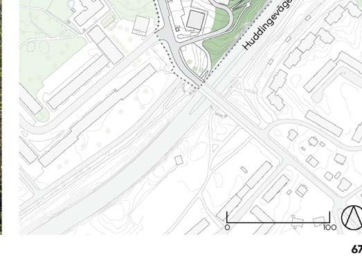 Det förstärker smbndet melln de grön promendområden i närområdet och skulle eventuellt kunn vr del i en skolväg från de ny bostädern som plners vid Bägerst byväg till skoln i Årstfältet södr.
