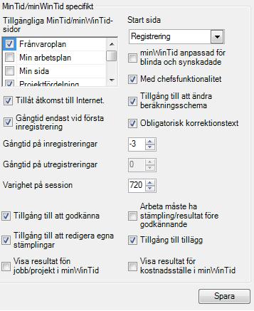 Bocka av " Obligatorisk korrektionstext" och spara inställningen.