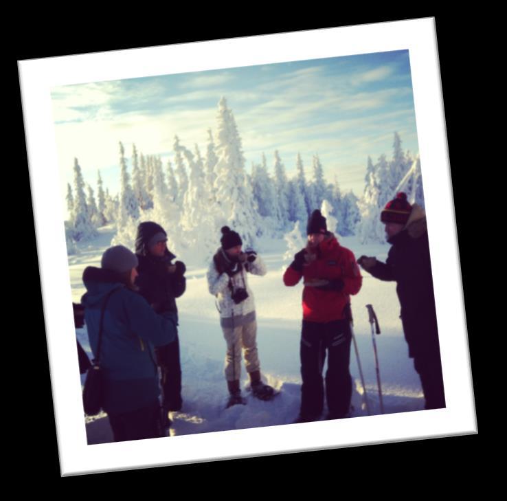 Sälen Gastronomy Walk Winter Följ med på en gastronomisk snöskovandring genom ett fantastiskt