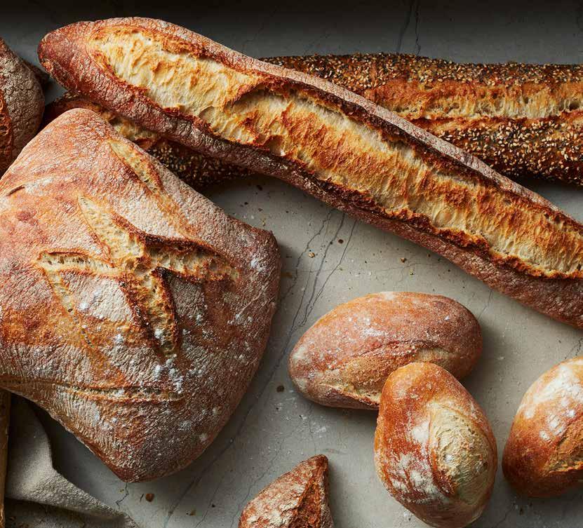 Bröd SURDEGS- BAGUETTE 12 90 2945 975 1885 Fralla Vallmo 50x80 g Baguette 35x135 g Baguette 16x400 g 50 st 2 35 st 2 50