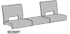 Soffa 3-sektion med bord Som ovan men med rygg i bok, björk eller ek, klädd sits. SO3WT tyg priskl. Basic 4578 4838 tyg priskl. 2 4725 4985 tyg priskl. 3 4816 5076 tyg priskl. 4 4942 5202 tyg priskl.