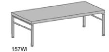 Bord 800 x 800 mm 88 CU 1376 1407 1487 Som ovan men med metallben 88 CU MET 1376 1387 1463 1330 Bord 1200 x 800 mm 128 CU 1635 1677 1756 Som ovan men med