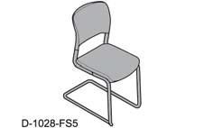 Filio D-1028-FS3 Lackerat metallstativ, svart (B11) eller silvergrått (B22). Klädd sits. Rygg av grafitsvart plast. Stapelbar. D-1028-FS3 tyg priskl. Basic 1494 tyg priskl. 2 1573 tyg priskl.