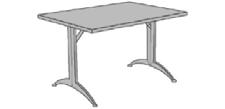 .) = ange benfärg SV (svart), G (silvergrå) Faner: Laminat: Ljusgrå Vit Skiva 700 x 700 mm 77 AP.. 1062 902 Skiva 1200 x 700 mm 127 AP.