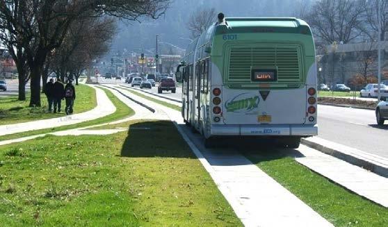 Bild 7: BRT system i Eugene, USA.