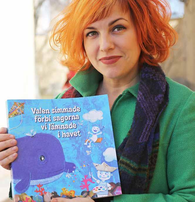 Linnéa Manzanares utvecklingsdirektör, Gävles Unga faktiskt inte att skapa utan barnen, det är de som är själva huvudingrediensen, säger Manzanares och fortsätter: Främst är det här en bok av barn