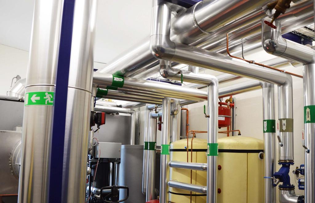 NY ENERGICENTRAL HOS CHARK-PRODUKTER Under föregående år gick KLS Ugglarps in som ny ägare till Chark-Produkter i Billesholm, som under åren genomgått stora förändringar och moderniseringar.