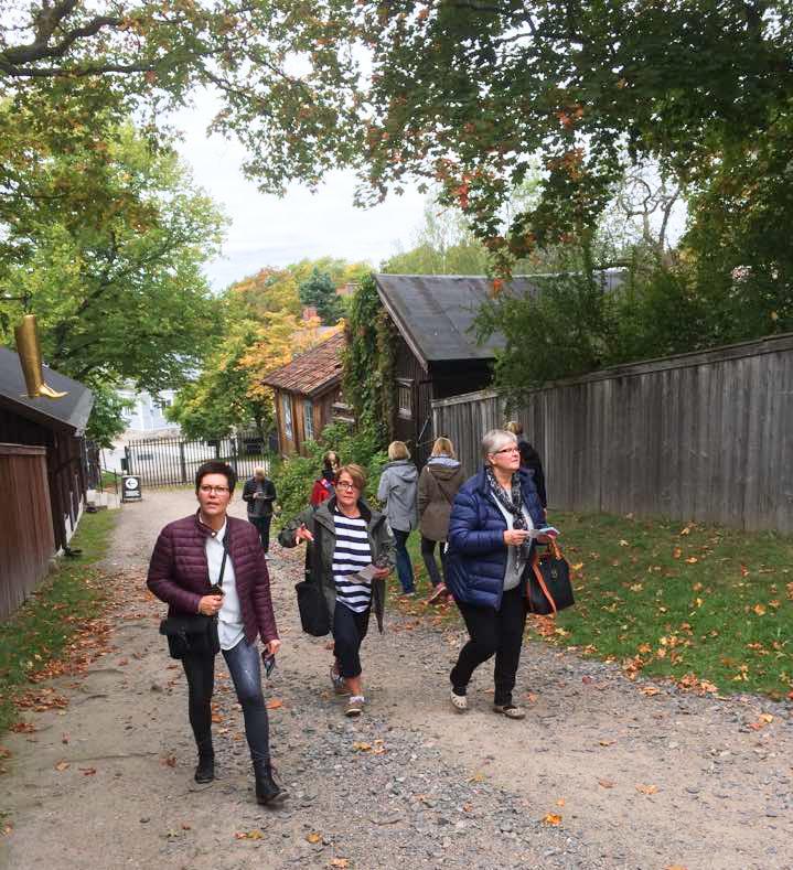 På sommaren åkte de Raseborgs sommarteater för att se Sound of Music.