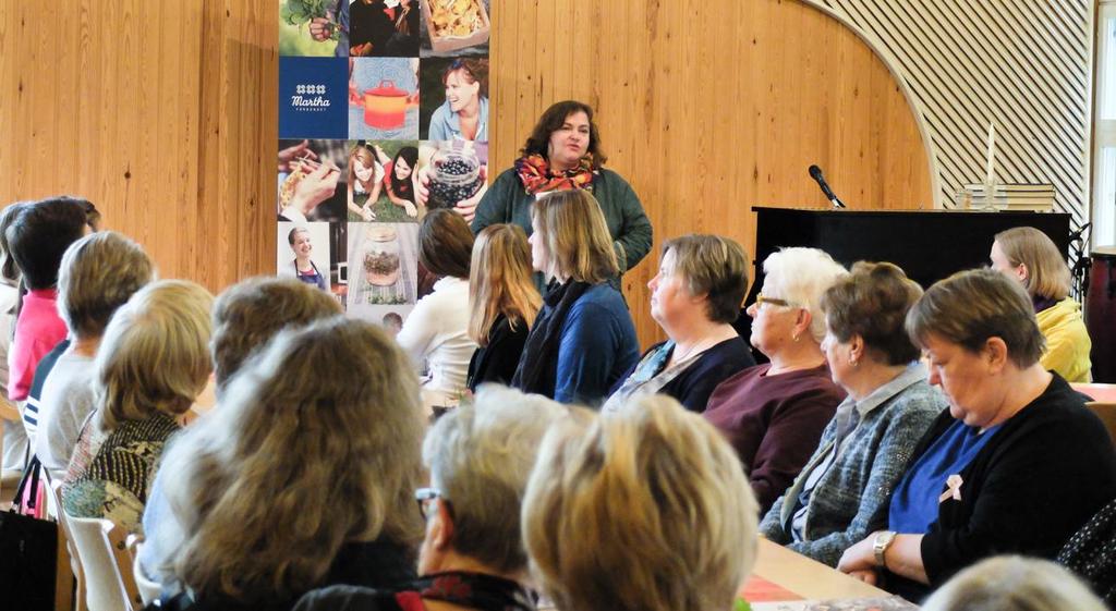 Matkulturdagen 9.10 2016 firades den av Marthaförbundet arrangerade finlandssvenska matkulturdagen med en bärinspirerad brunch i Nagu församlingshem.