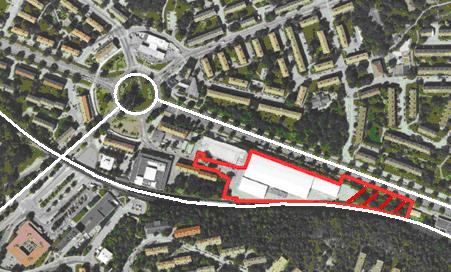 Planområdet ligger strax öster om Brommaplan, som är en trafikknut med tunnelbanestation och bussterminal. Nära Brommaplan ligger en bensinstation vilken är belägen ca 200 meter från planområdet.