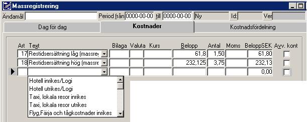Vid frågor avseende kostnadsställe/affärenhet, maila redovisning.lfvadmin@lfv.