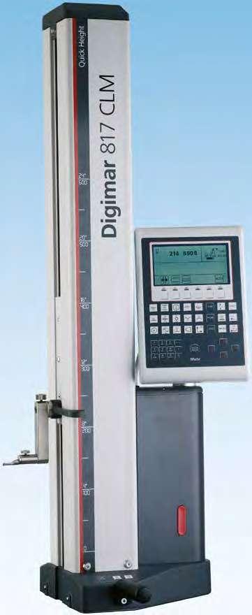 - 24 RIKTIGT HÖGT UPP Digimar höjdmätinstrument garanterar maximal flexibilitet och kvalitet.
