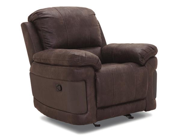 Calypso har inbyggd reclinerfunktion i både 3-sits, 2-sits och fåtölj.
