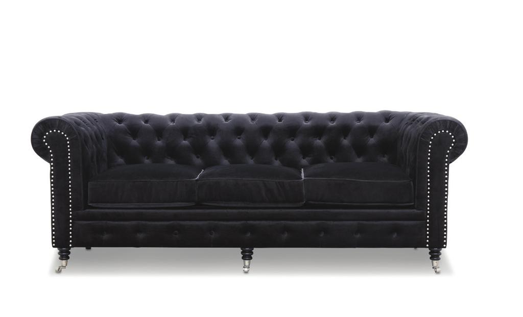 Chesterfield London Wing Chair i klassisk