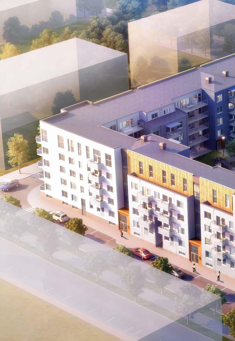 är bor du med naturen som granne samtidigt som du har shopping och Stockholm citys enorma utbud på nära håll.