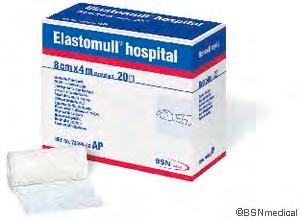 Elastomull hospital Högelastisk gasbinda ELASTOMULL HOSPITAL 4CM X 4M (20) 72599-00000 20 480 ELASTOMULL HOSPITAL 4CM X 4M (50) 72599-00005 50 400 ELASTOMULL HOSPITAL 6CM X 4M (20) 72599-00001 20 320