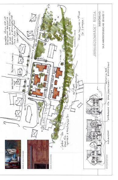 DP 0760-P91/7, vid platsen för det gamla Ordenshuset i Kexholm finns det möjlighet att bygga tre mindre flerbostadshus.