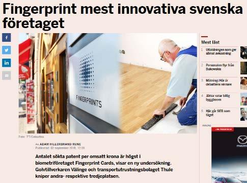 Företaget ser allmänt sett en stor tillväxtpotential när det gäller nya tillämpningar och ökar investeringarna för att bli världsledande även inom dessa nya segment.