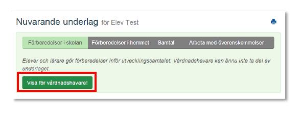 2. Utvecklingssamtalet Samtalet rullar som en fristående kugge som startas upp senast två veckor in på terminen och stängs efter avslutat utvecklingssamtal.