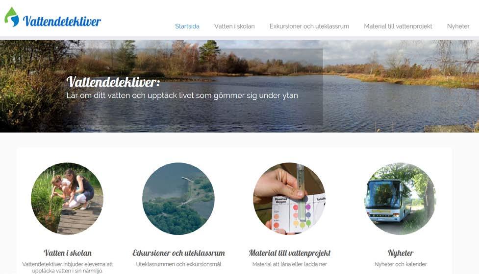 Webbplatsen Webbplatsen www.vattendetektiver.