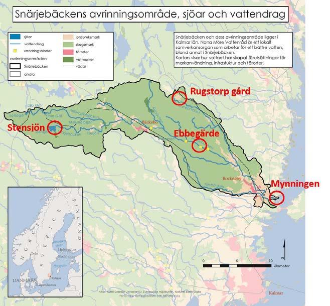 Klasserna fördelas i mindre grupper. På de flesta platser ingår olika observations- och undersökningsövningar, till exempel att håva, kika på fåglar och ta vattenprov.