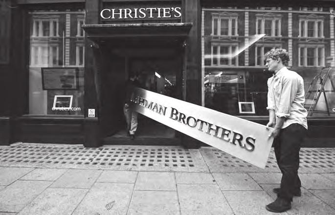 Lehman Brothers - en symbol för finanskrisen 2007/08. och det finansiella systemet som sådant inte är i kris.