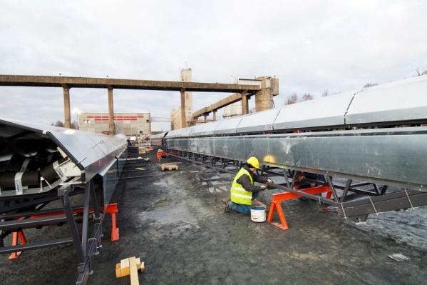 används som fyllningsmaterial i