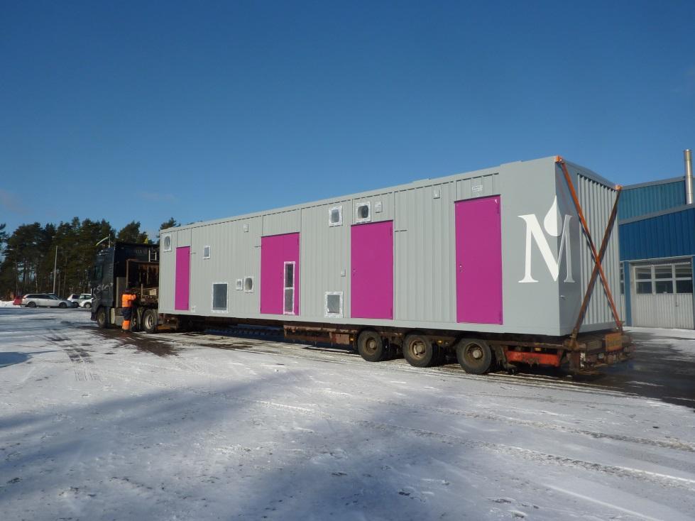 Stålkonstruktioner Processcontainrar Vi tillverkar processcontainrar som används för uppgradering
