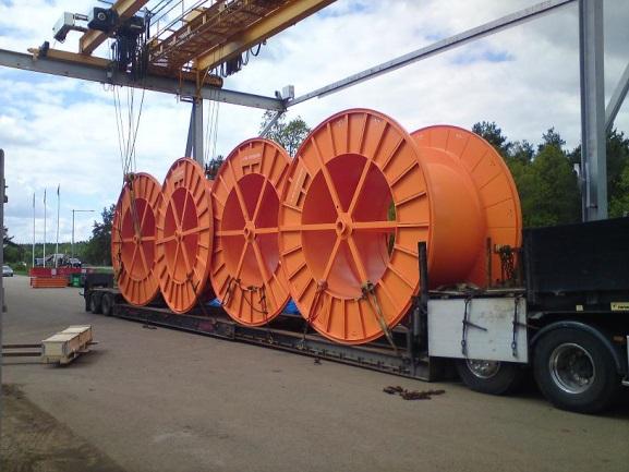 ABB Kabeltrummor Kabeltrummor är transport emballage