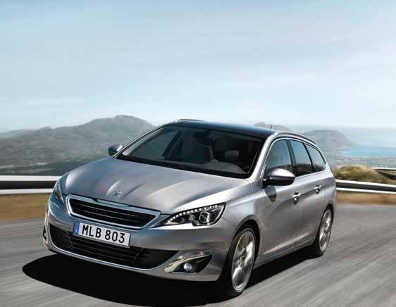 PEUGEOT 308 PEUGEOT 208 DESIGN & KÖRGLÄDJE Uppdatera från ACTIVE till -2016 för endast 15.000 kr (400 kr/mån inkl. 2.000 mil vid privatleasing*) och få allt detta: 4Navigation4Backkamera4Glastak4El-infällbara sidospegla 4mörktonade rutor *Gäller Peugeot 308 SW Active PureTech 110.