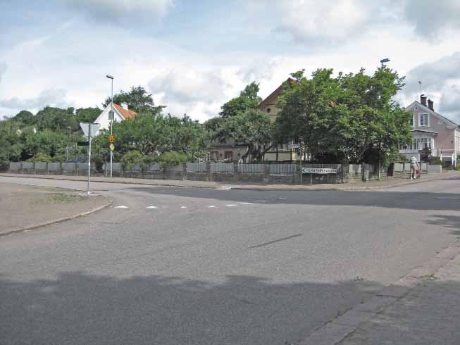Idéstudie - förbindelse över Rönne å Kollektivtrafik ågon stadsbusstrafik förekommer inte i området idag och föreslås inte heller i trafikplanen.