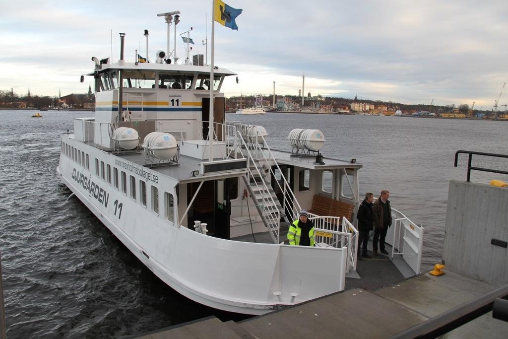 8 Projekt tillgänglighet Djurgårdsfärjorna Projektet har startat och beräknas vara klart