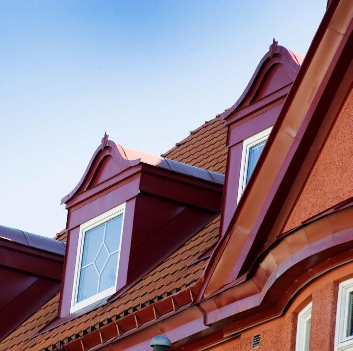 Omtäckning av plåttak är ett vanligt förekommande uppdrag som lyfter fastigheten både