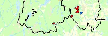 Dammossen, Ervallaängarna, Kindlamossen, Kittelmyren, Lejakärret