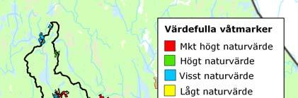 Skyddade områden i Dyltaåns avrinningsområde. Figur 4b.