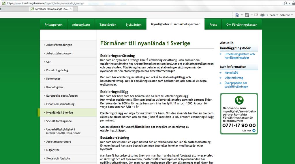 Presentationer om förmåner på www.fk.