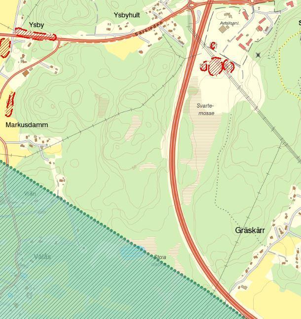 5. Områdesbeskrivning 5.1. Områdesskydd Det planerade verksamhetsområdet omfattas inte av några områdesskydd.