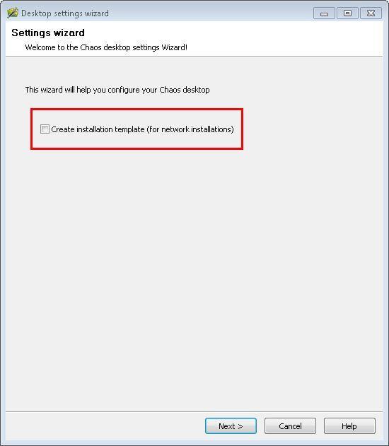 Installation Nätverksinstallation För nätverksinstallationer kan du skapa en mall genom att göra en lokal installation och markera Create installation template (for network installations).