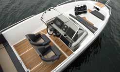 Båtarna är försedda med stabila och säkra räcken med utrustning i toppklass. öker du en modern dubbelpulpetbåt, med plats för familj och vänner är en innmaster båten för dig.
