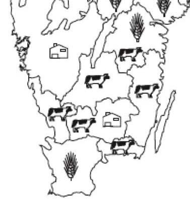 beräkningarna väntas den tillgängliga fosfatmalmen inte kunna möta efterfrågan om 15-70 år 44. All växtnäring borde idealt cirkulera i ett kretslopp.