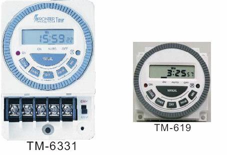 DIGITAL TIMER 619-Programmeringsläge Användarmanual TM-6331H--1~4 TM-6331--1~4 TM-6331AB--1~2 TM-619--1~4 TM-619H--1~4 TM-619L--1~4 Control Logic (Lithium CR2032 säkerhetskopiering minne, utbytbart)