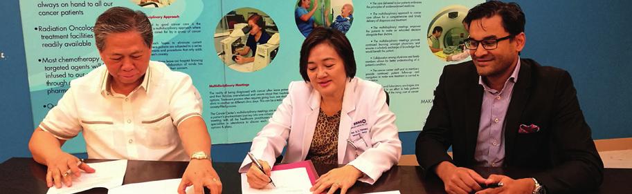 VD-ord Undertecknande av Letter of Intent med MMC i Filippinerna. Februari 2017.