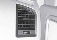 04 Komfort och körglädje Klimat Ventilationsmunstycken i instrumentpanel Ventilationsmunstycken i dörrstolpar Klimatanläggning Elektronisk