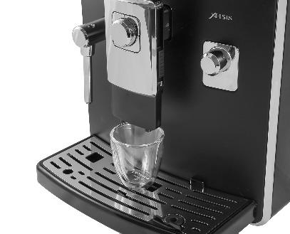15 BRYGGNING AV DRYCK MED FÖRMALT KAFFE Man kan använda förmalt kaffe och koffeinfritt kaffe i maskinen. Det förmalda kaffet ska hällas i det särskilda facket som är beläget i maskinens mittenparti.