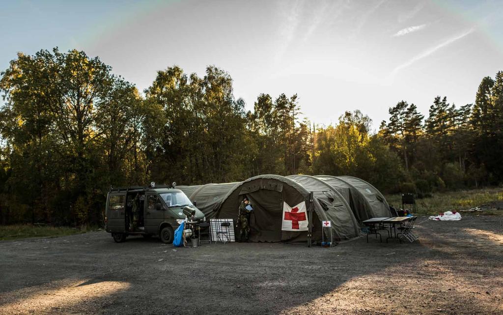 54 2.9 KOSTNADER FÖR ADMINISTRATION ÅRSREDOVISNING 2016 Att gemensamt öva krishantering är en viktig del av ett fungerande