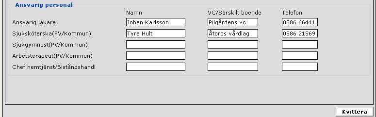 Att meddelande finns visas som en datumlänk under rubrik Med